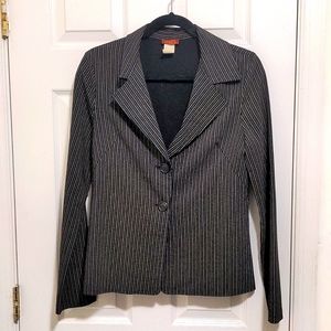 Poetry Striped Blazer